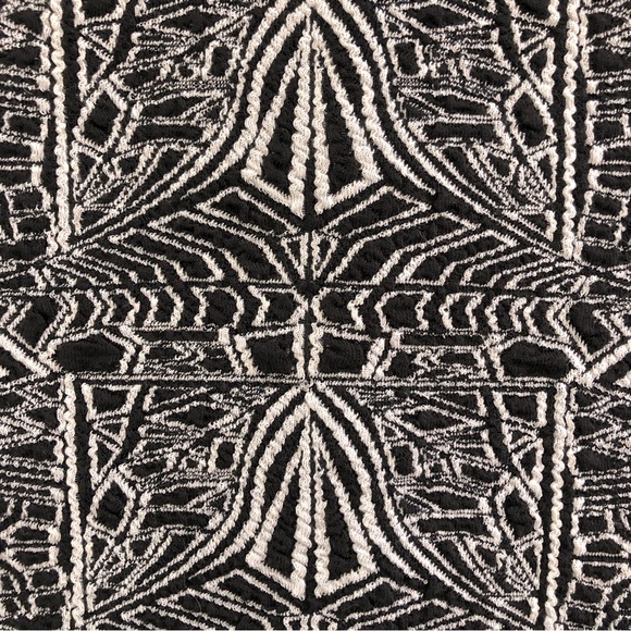 SKY BYZNA Open Back Leather Trim Bodycon Mini Dress, M NWT - Picture 8 of 13